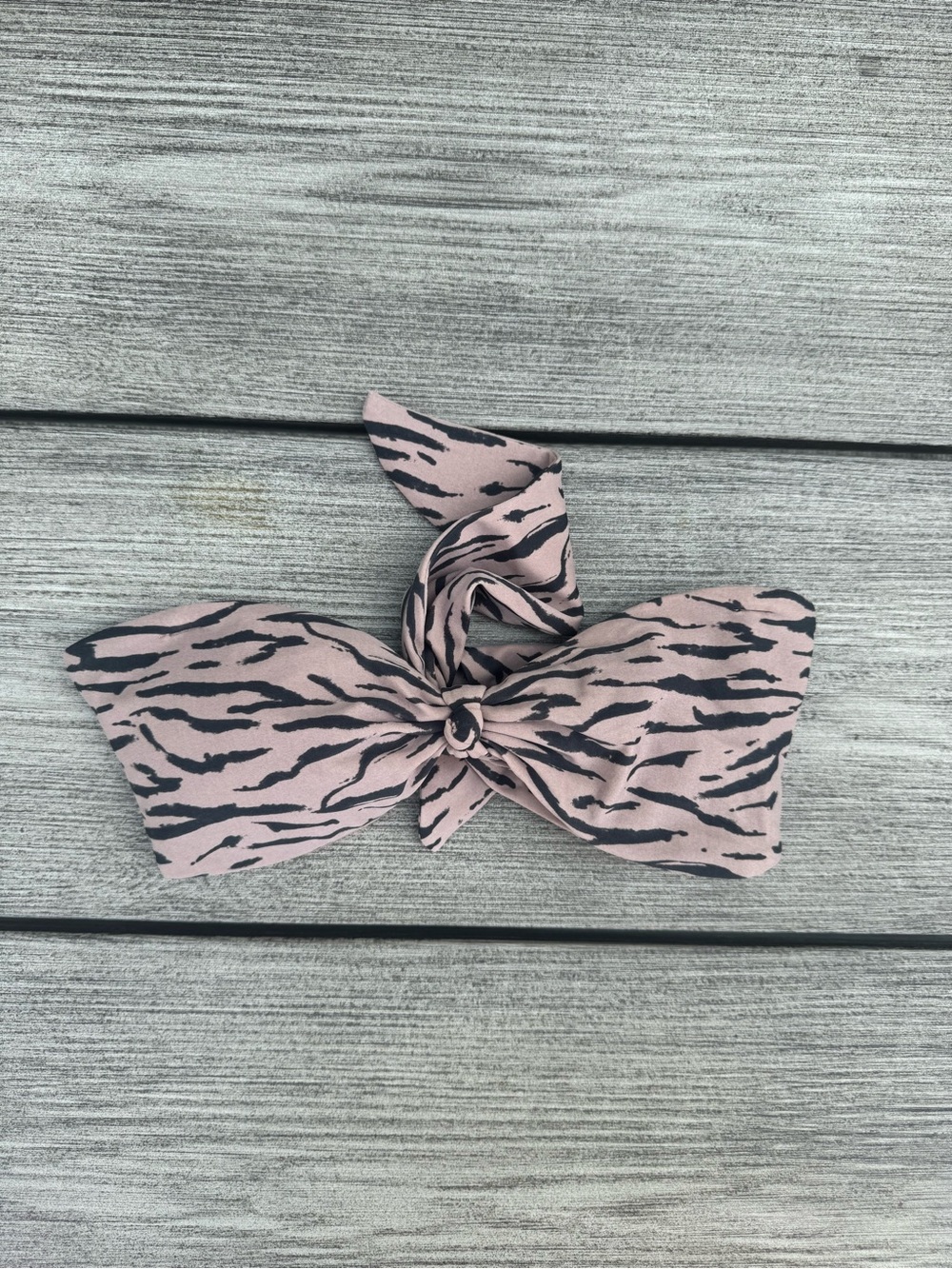 Abercrombie & Fitch brown  and Black Tiger bikini